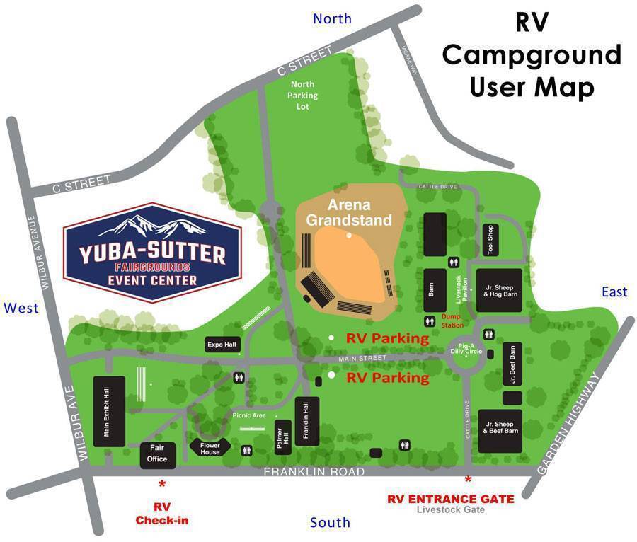 Rv Camping Yuba Sutter Fairgrounds